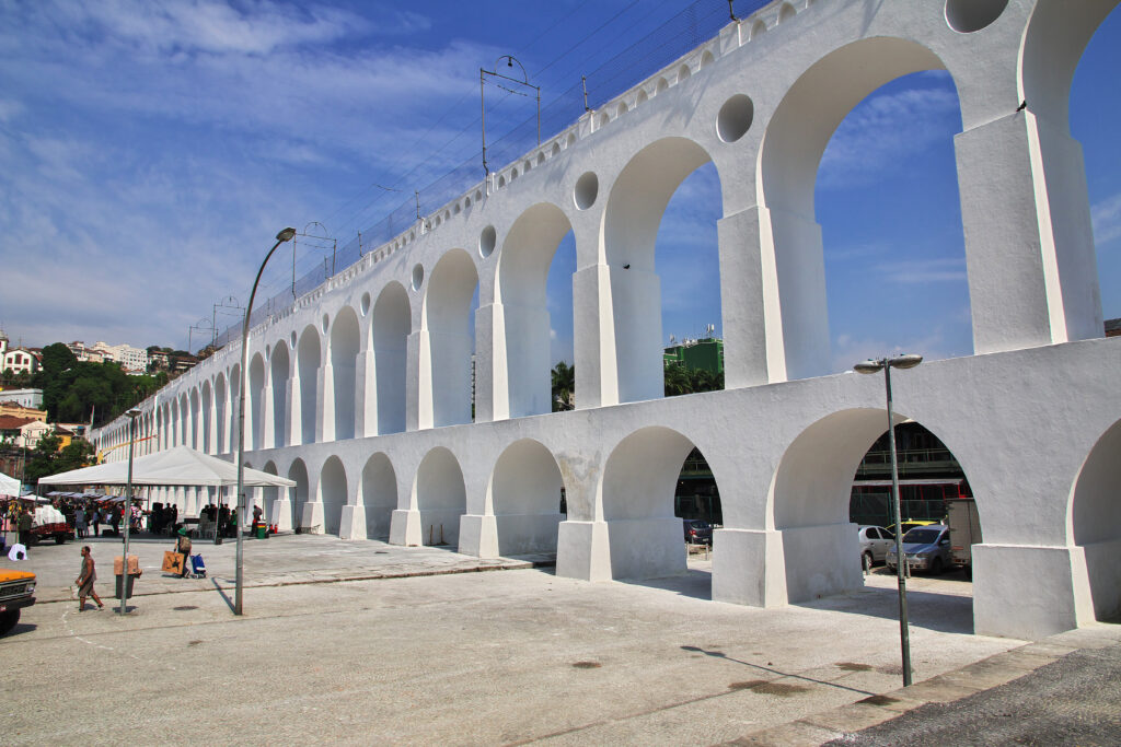 Carioca Aqueduct in Rio de Janeiro, Brazil