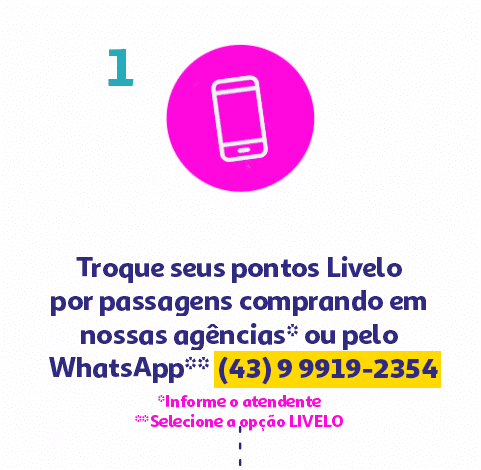 01 troque pontos por passagens livelo